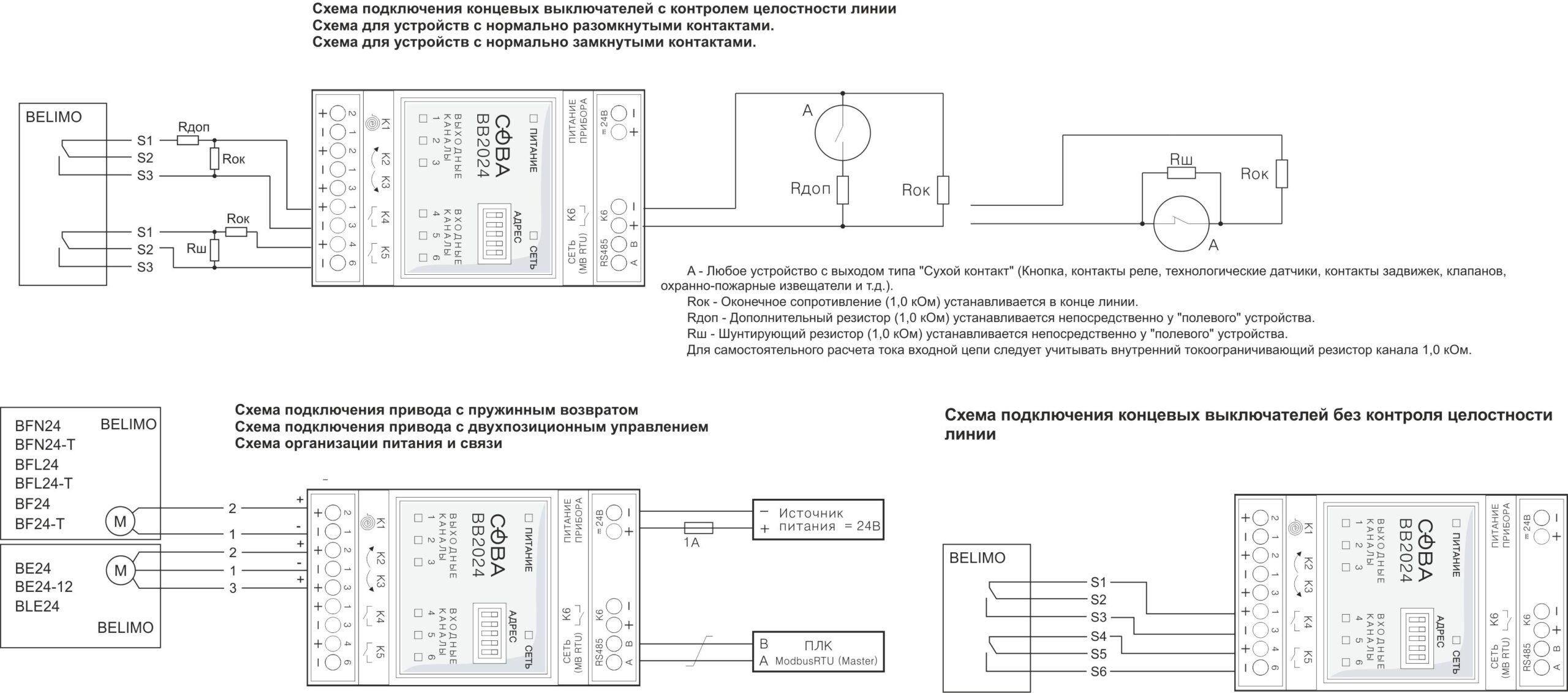 ВВ2024: Устройство контроля целостности линии входных/выходных дискретных  сигналов | ООО Сова